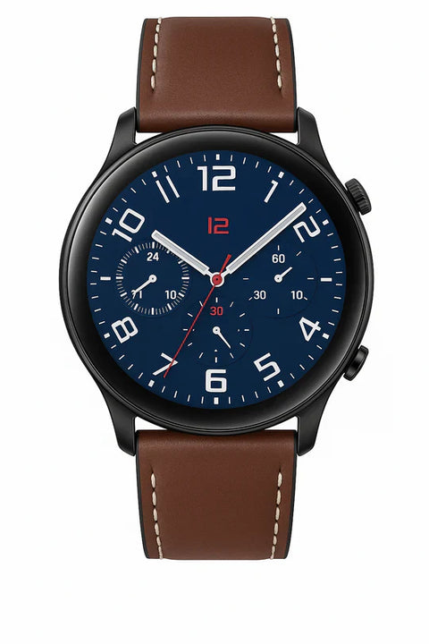 Classic Smart Watch with Stainless Steel Case